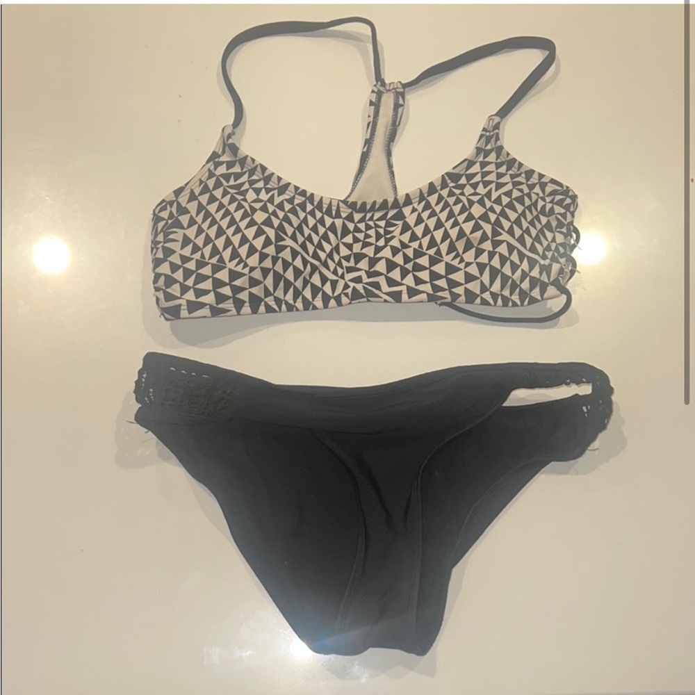 Xhilaration Black Bikini Set
